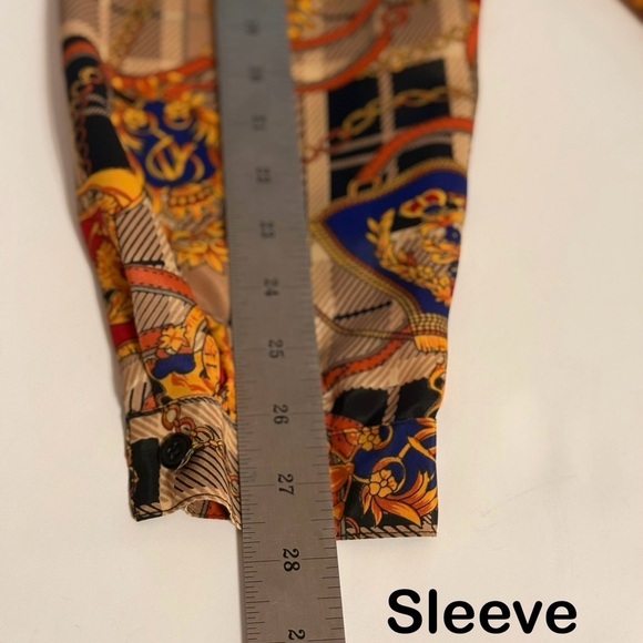 Impressions Vtg Style Women’s Top/Blazer Size 10 Long Sleeves Padded Shoulders - Picture 13 of 16